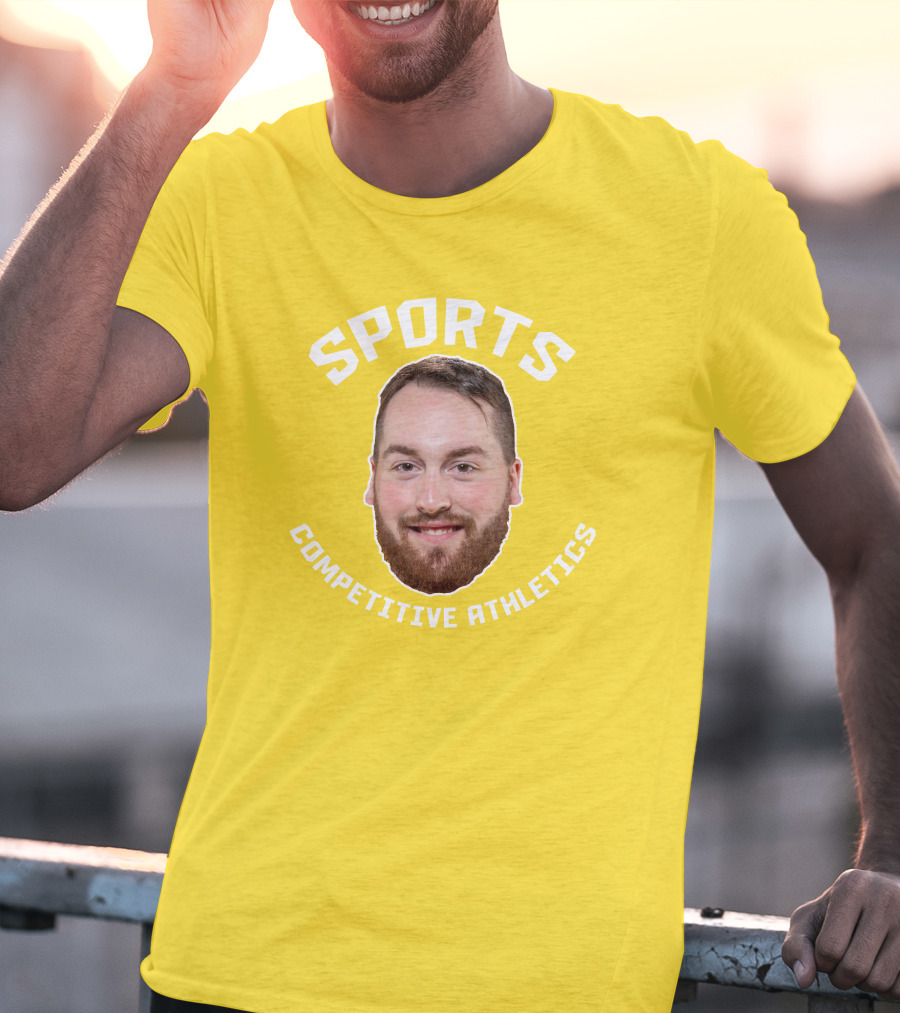 Connor Ingram Sports Competitive Athletics Beard T-Shirt
