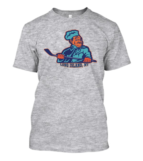 Borrelli's Hockey Long Island NY Chef With Hockey Stick T-Shirt