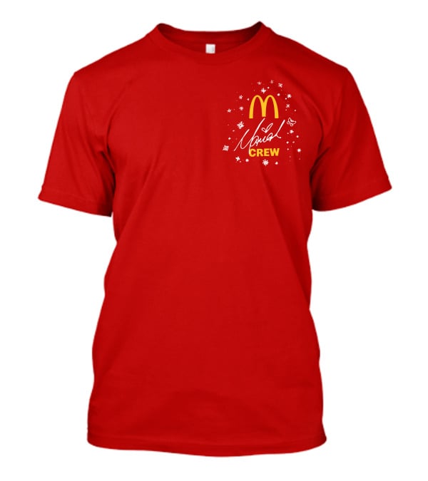 Mariah Crew McDonald's Logo Christmas T-Shirt