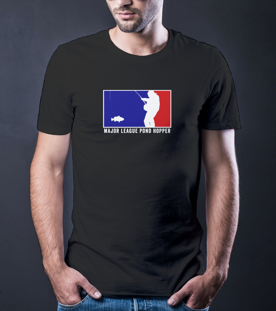 Major League Pond Hopper Fishing With Norm T-Shirt