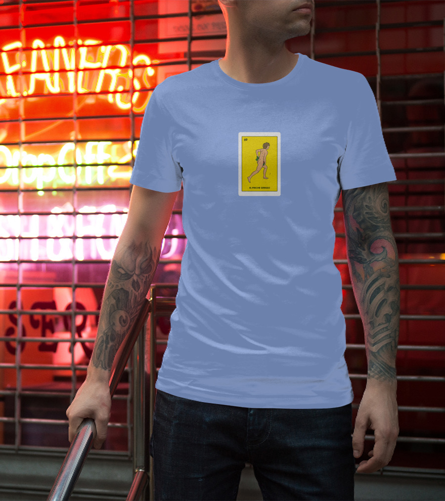 Danny Duncan Merch El Pinche Gringo 69 Running Man Card T-Shirt