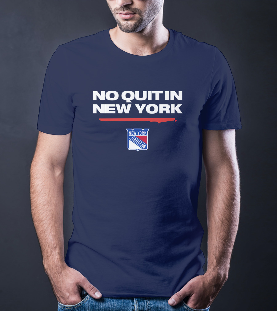 No Quit In New York Rangers T-Shirt