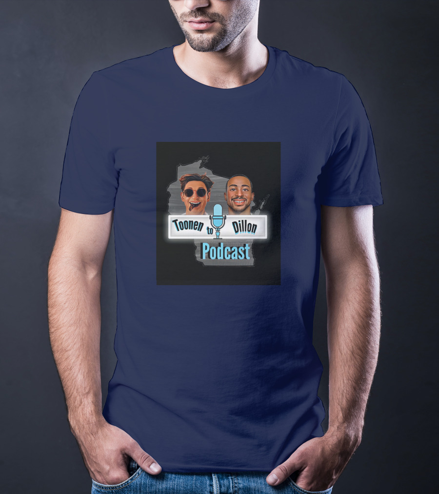 Toonen To Dillon Podcast Aj Dillon Mic T-Shirt