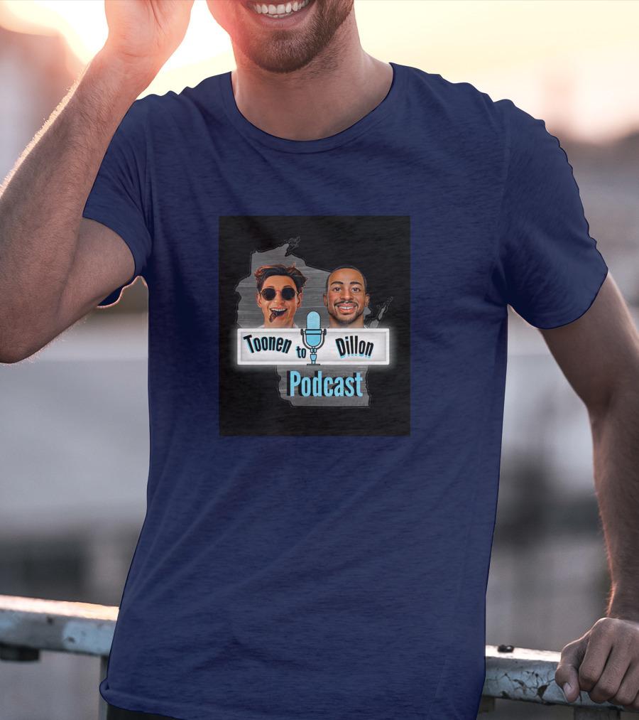Toonen To Dillon Podcast Aj Dillon Mic T-Shirt