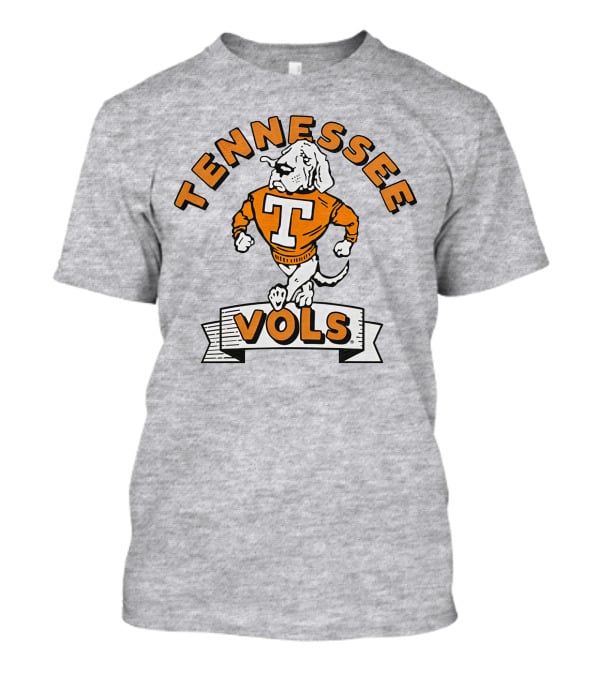 Chris Lofton Tennessee Vols Vintage Smokey Mascot Homefield T-Shirt