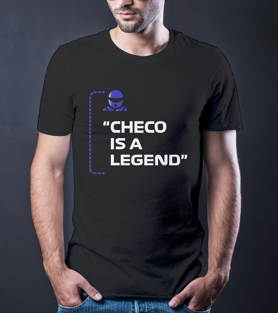 Checo Is A Legend Sergio Pérez Racing Helmet T-Shirt