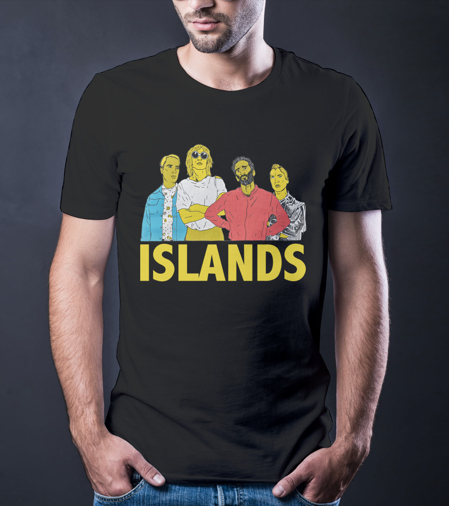 Islands Royal Mountain Records Islomania Band T-Shirt