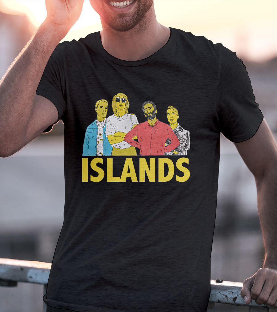 Islands Royal Mountain Records Islomania Band T-Shirt