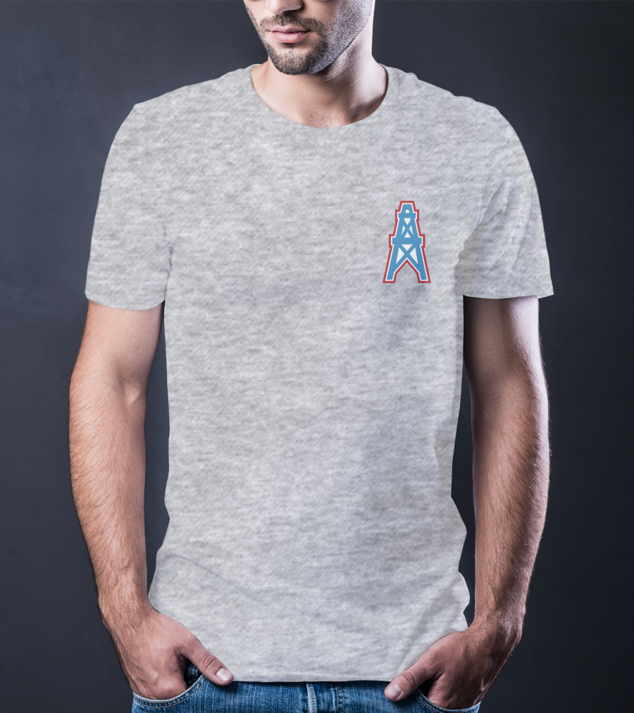 Ryan Tannehill Houston Oilers Tower T-Shirt