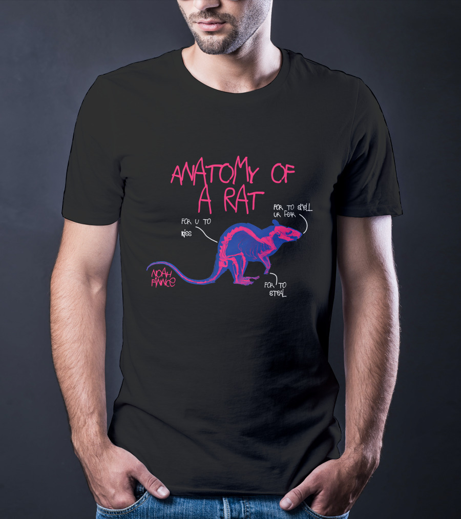 Noahfinnce Anatomy Of A Rat For You To Kiss Smell Fear Steal Hottopic T-Shirt
