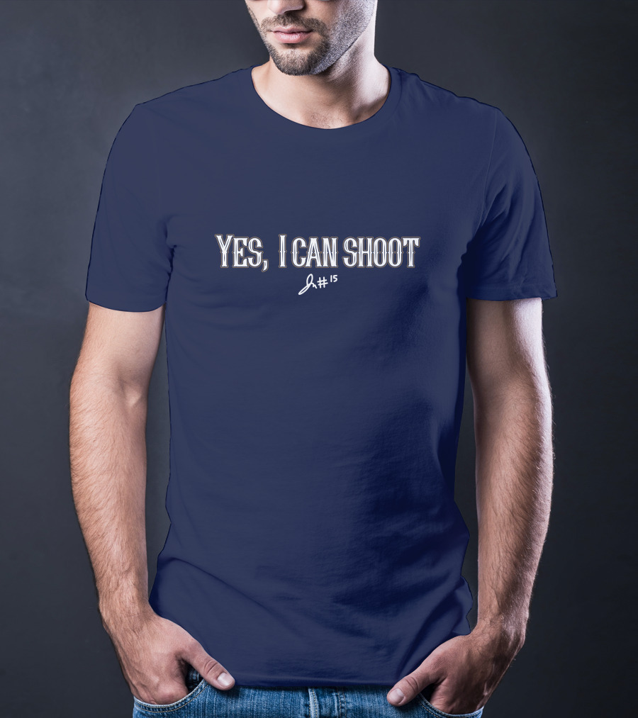 Yes I Can Shoot Jose Alvarado #15 T-Shirt