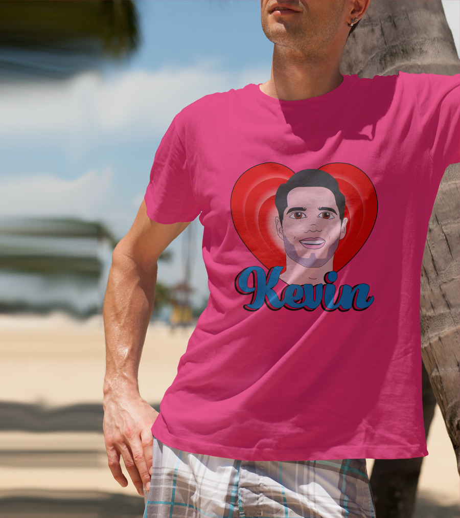 Kevin Fiala Heart Design Minnesota Wild T-Shirt