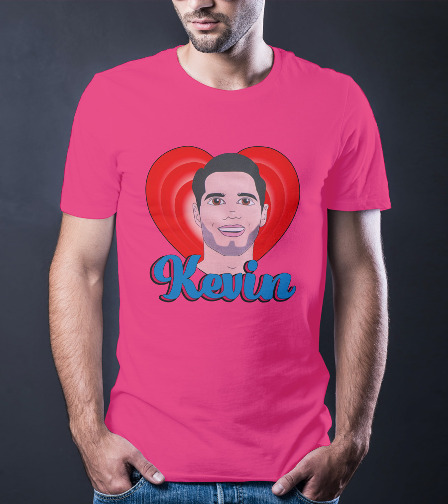 Kevin Fiala Heart Design Minnesota Wild T-Shirt