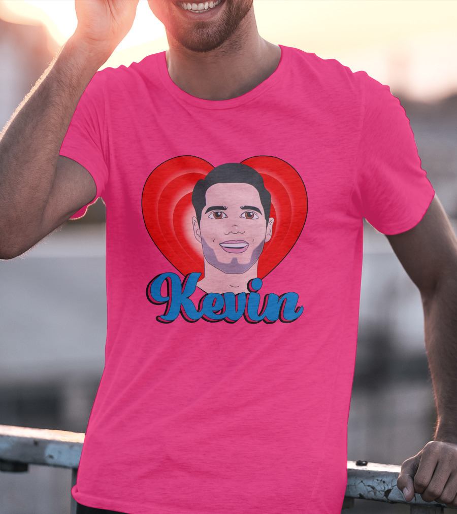 Kevin Fiala Heart Design Minnesota Wild T-Shirt
