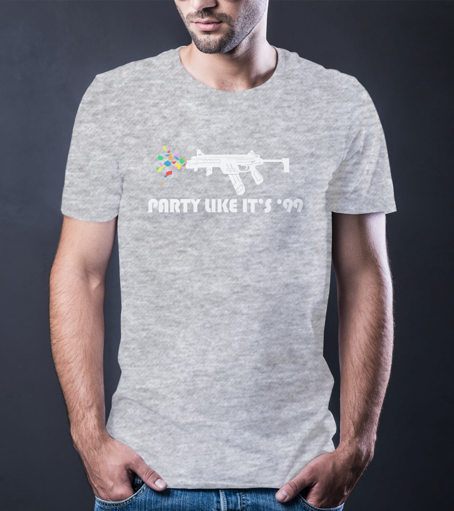 Apex Legends Party Like It's 99 Confetti Gun T-Shirt