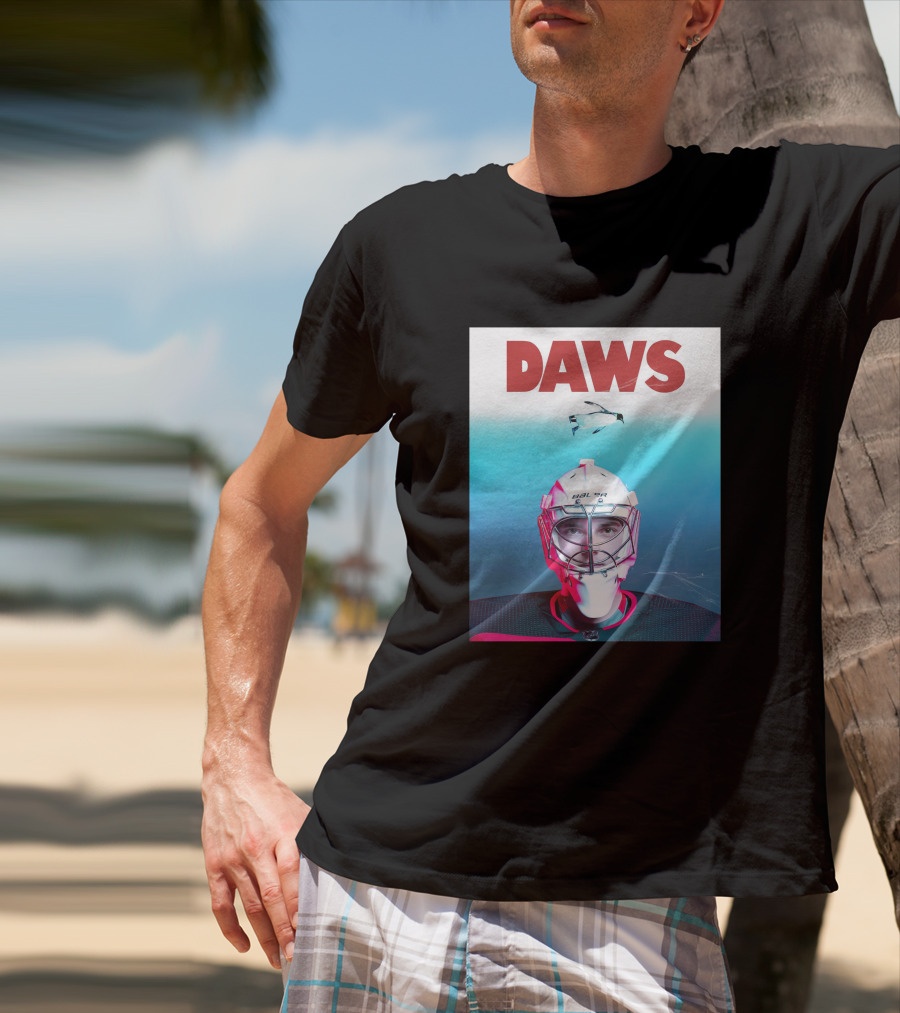 DAWS New Jersey Devils Ice Hockey Goalie T-Shirt