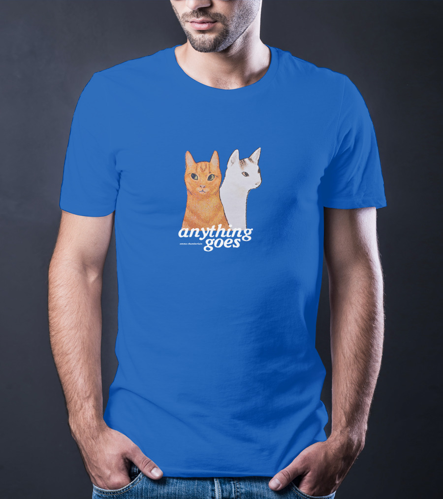 Anything Goes Emma Chamberlain Merch Cats T-Shirt