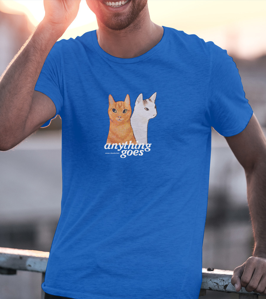 Anything Goes Emma Chamberlain Merch Cats T-Shirt