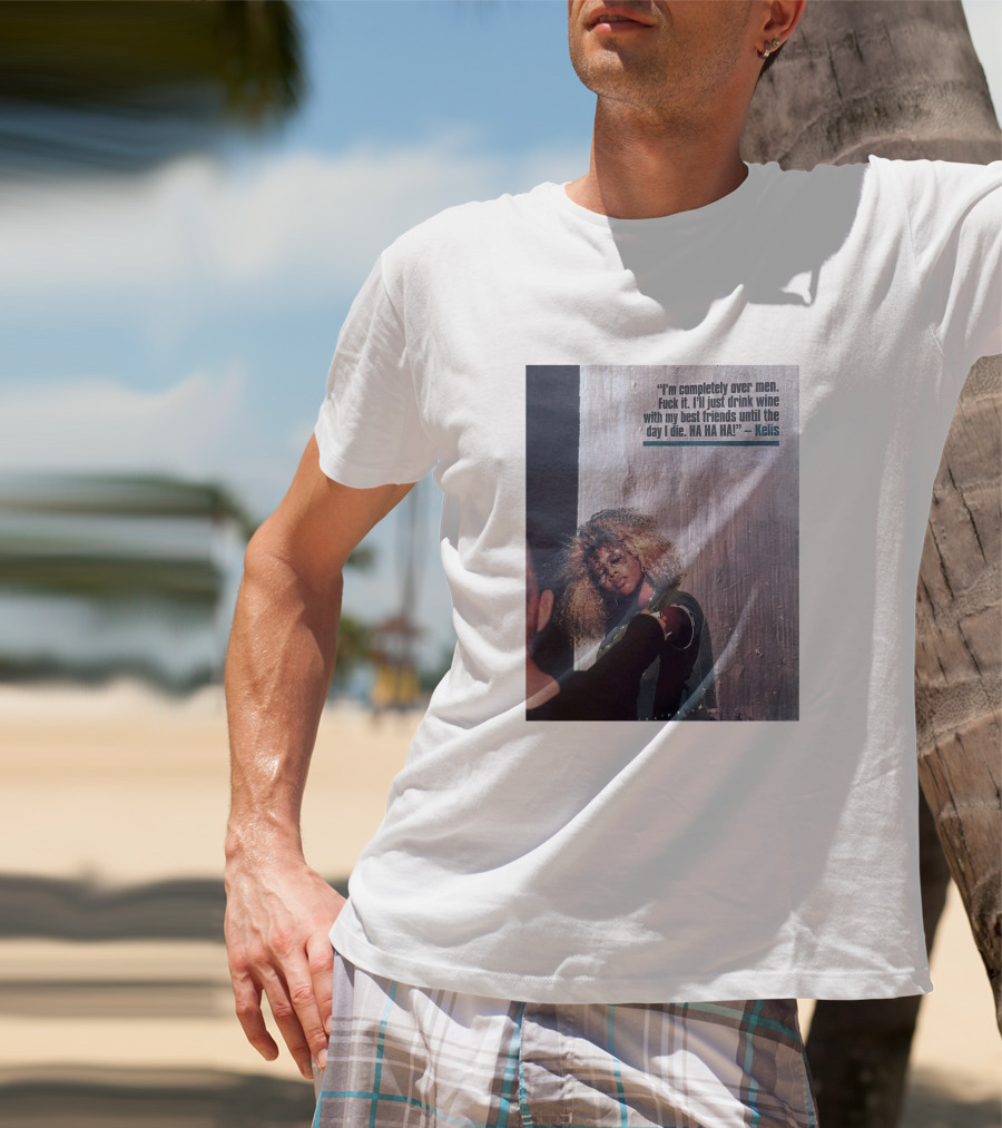 Kelis NME Magazine 2000 I'm Completely Over Men T-Shirt