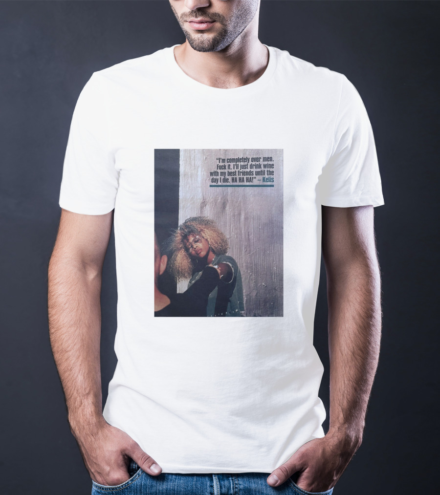 Kelis NME Magazine 2000 I'm Completely Over Men T-Shirt