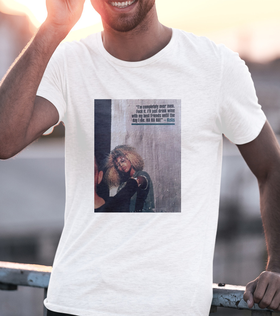 Kelis NME Magazine 2000 I'm Completely Over Men T-Shirt