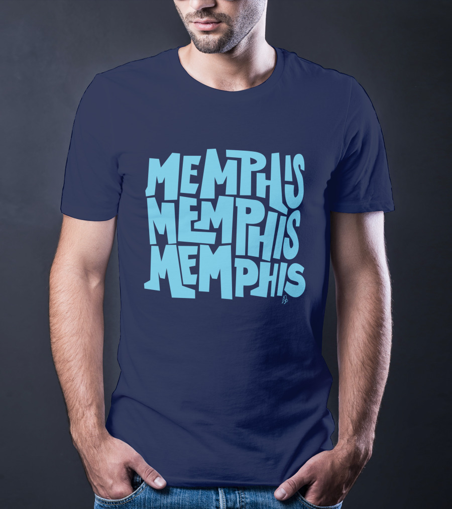 Memphis Memphis Memphis Choose 901 Merch Growl Towel T-Shirt