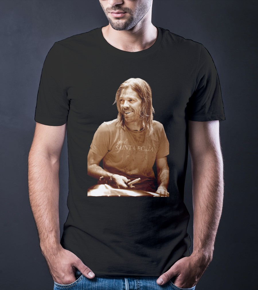 Billie Eilish Foo Fighters Taylor Hawkins Hotel Saint Cecilia Grammys Performance T-Shirt
