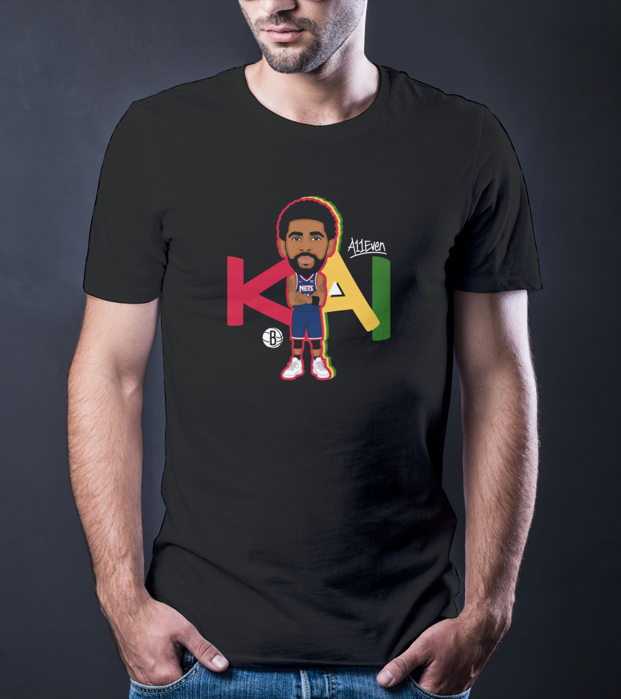 Kyrie Irving Kai A11even Nets Jessie Kavana T-Shirt