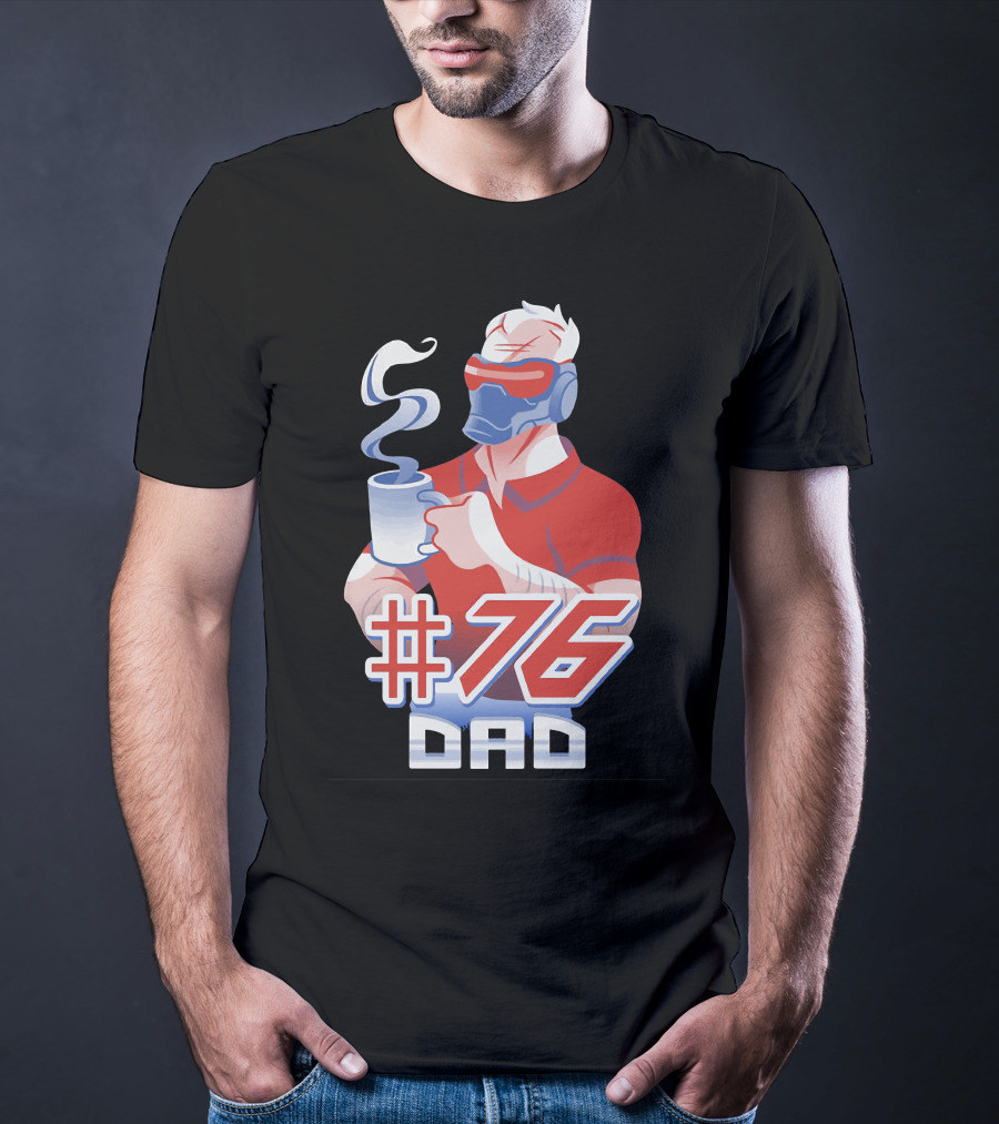Soldier76 #76 Dad Coffee Mug Gaming T-Shirt