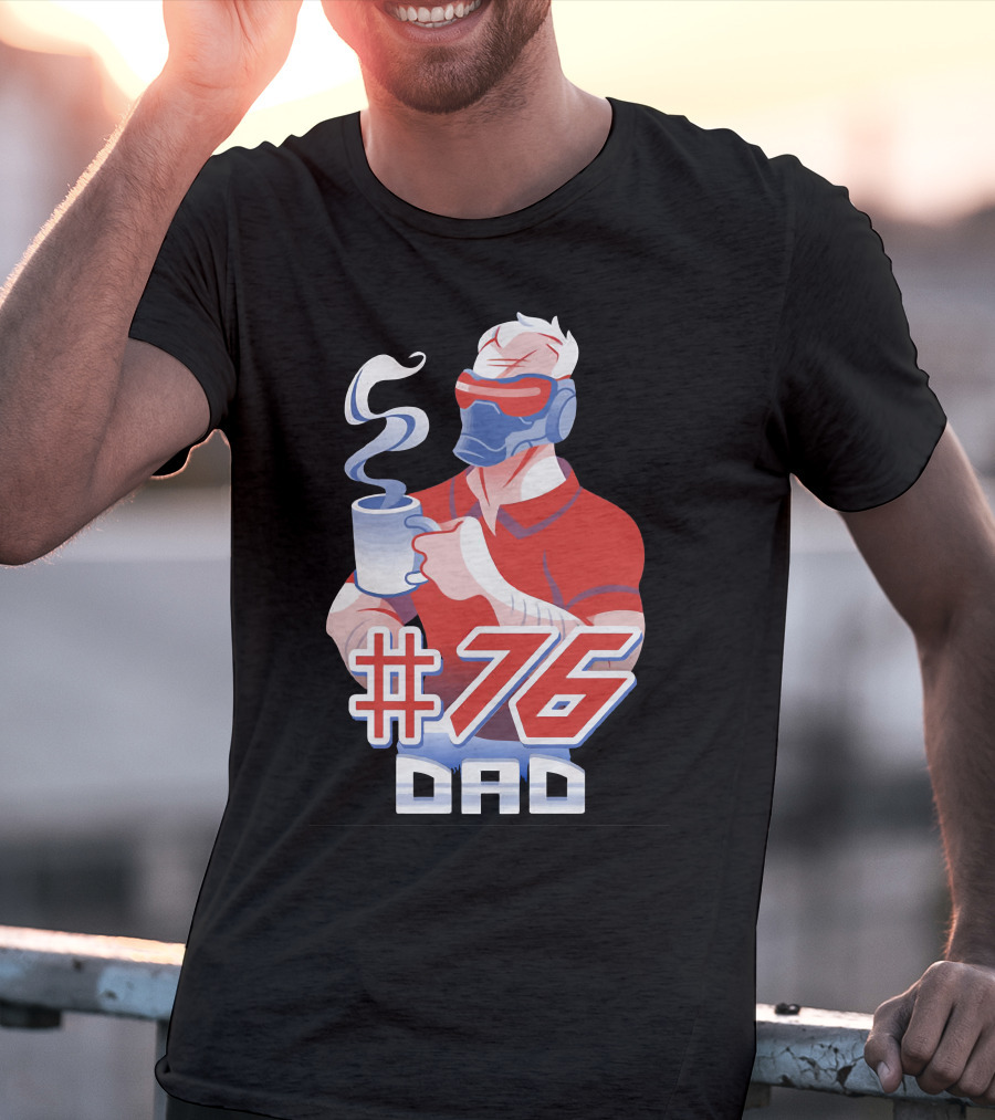 Soldier76 #76 Dad Coffee Mug Gaming T-Shirt
