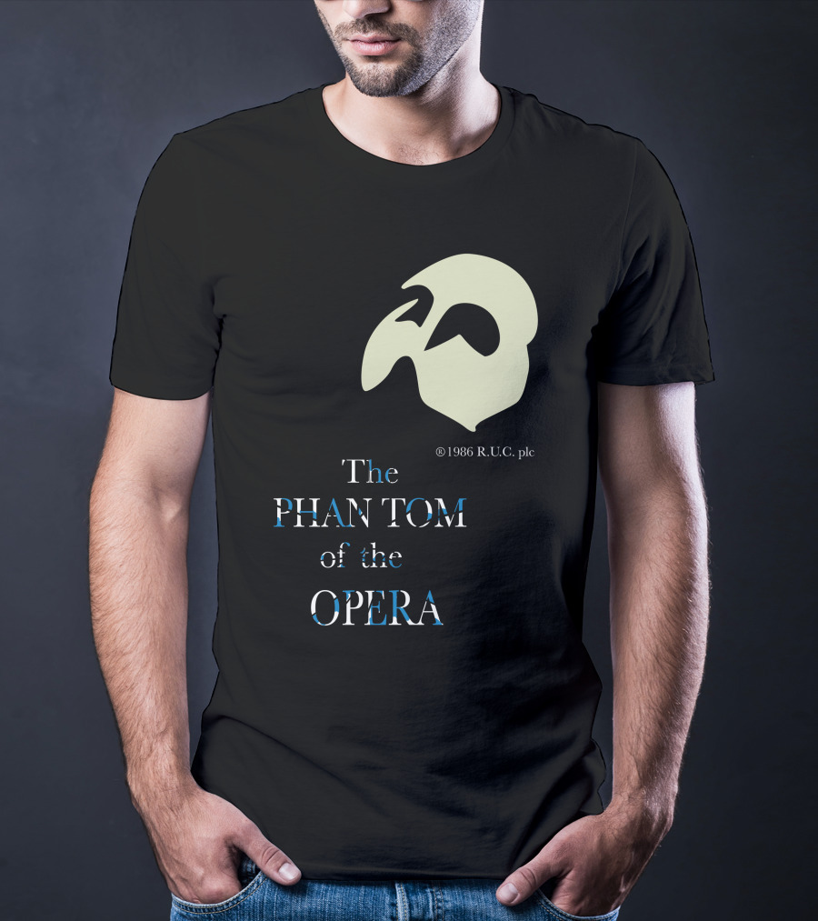 The Phantom Of The Opera Vintage Local Crew 1986 R.U.C. Plc T-Shirt