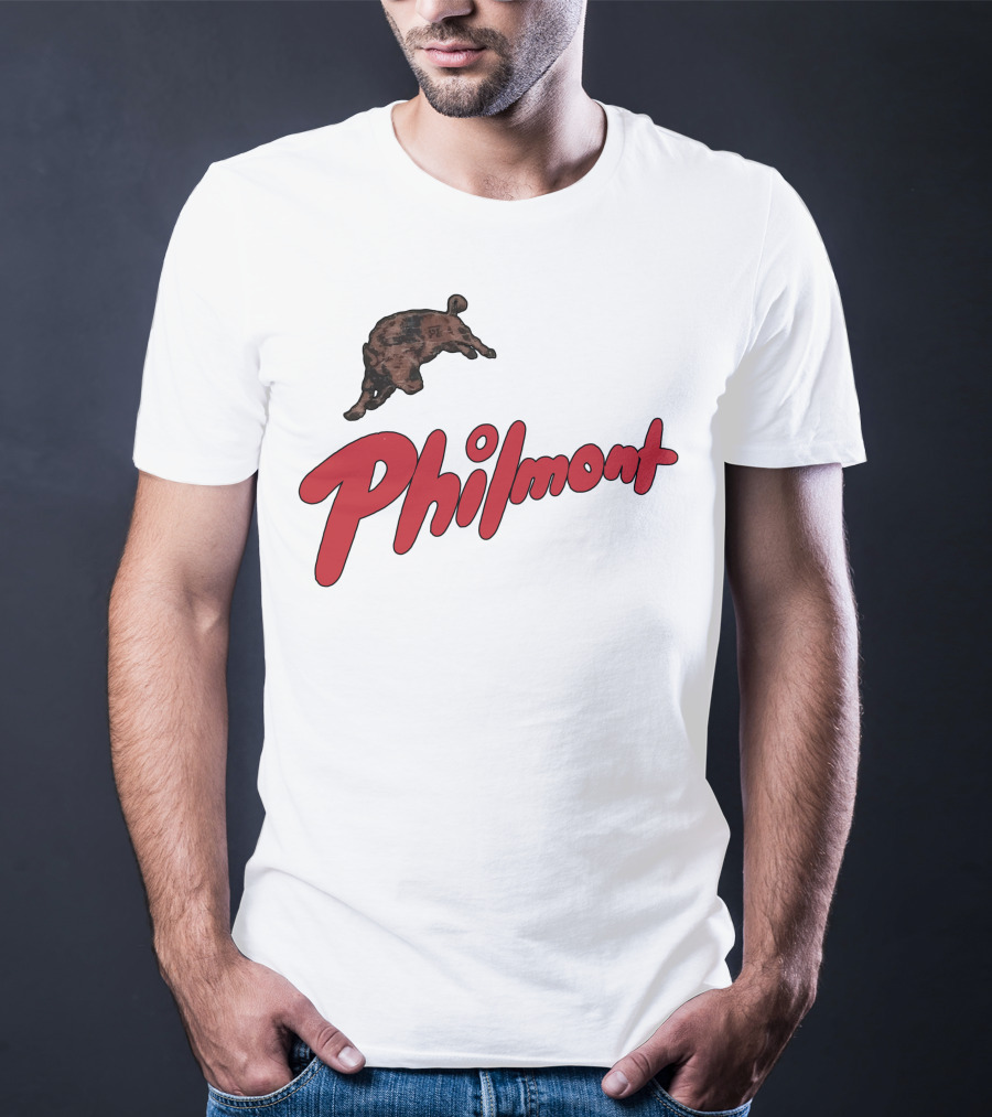 Philmont BSA Vintage Buffalo Icon In Red Script T-Shirt