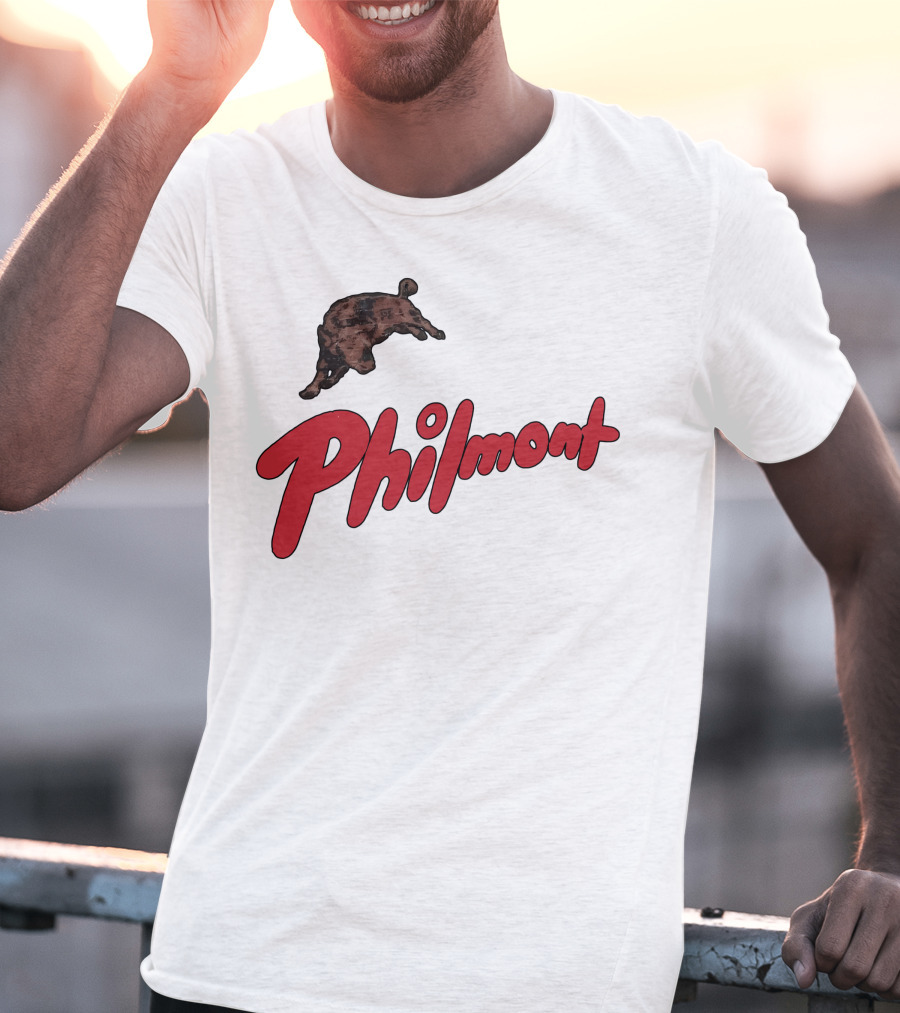 Philmont BSA Vintage Buffalo Icon In Red Script T-Shirt
