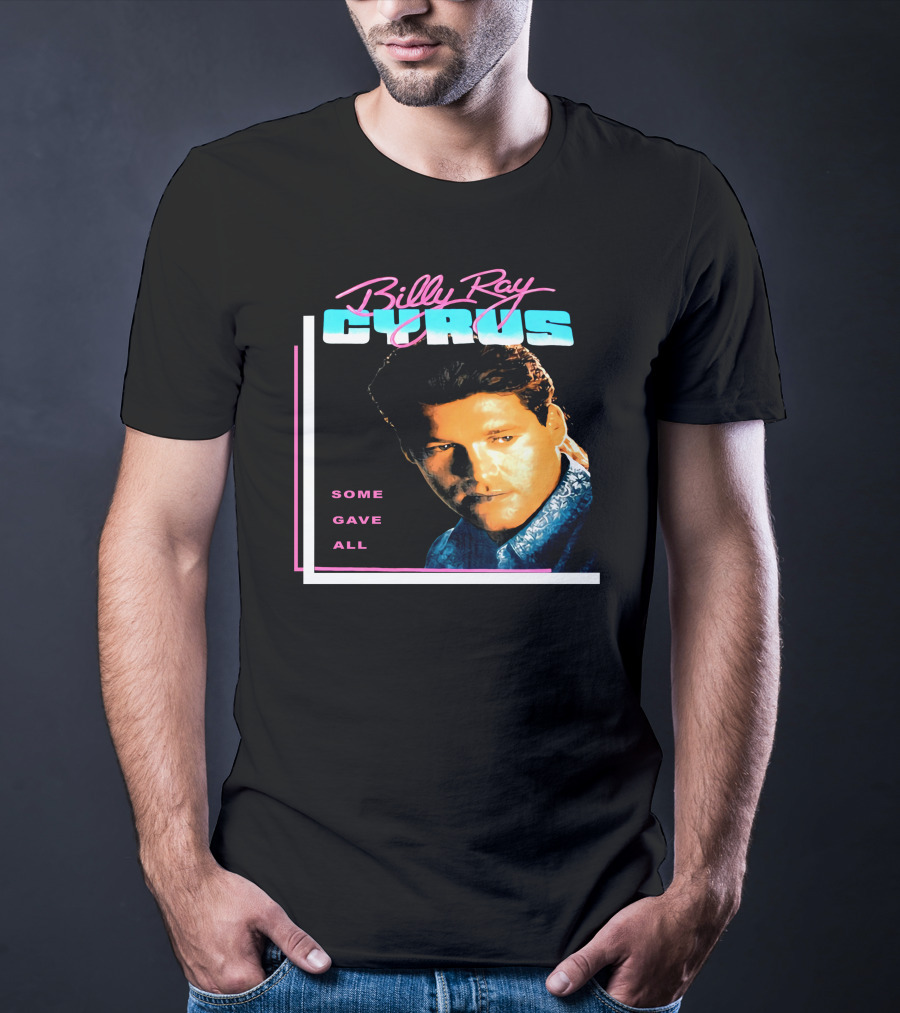 Billy Ray Cyrus Some Gave All 1992 T-Shirt