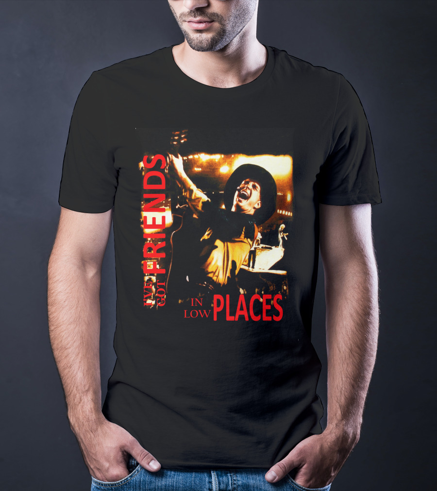 1996 Garth Brooks I've Got Friends In Low Places T-Shirt