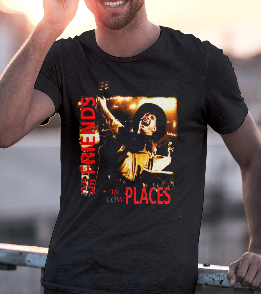 1996 Garth Brooks I've Got Friends In Low Places T-Shirt