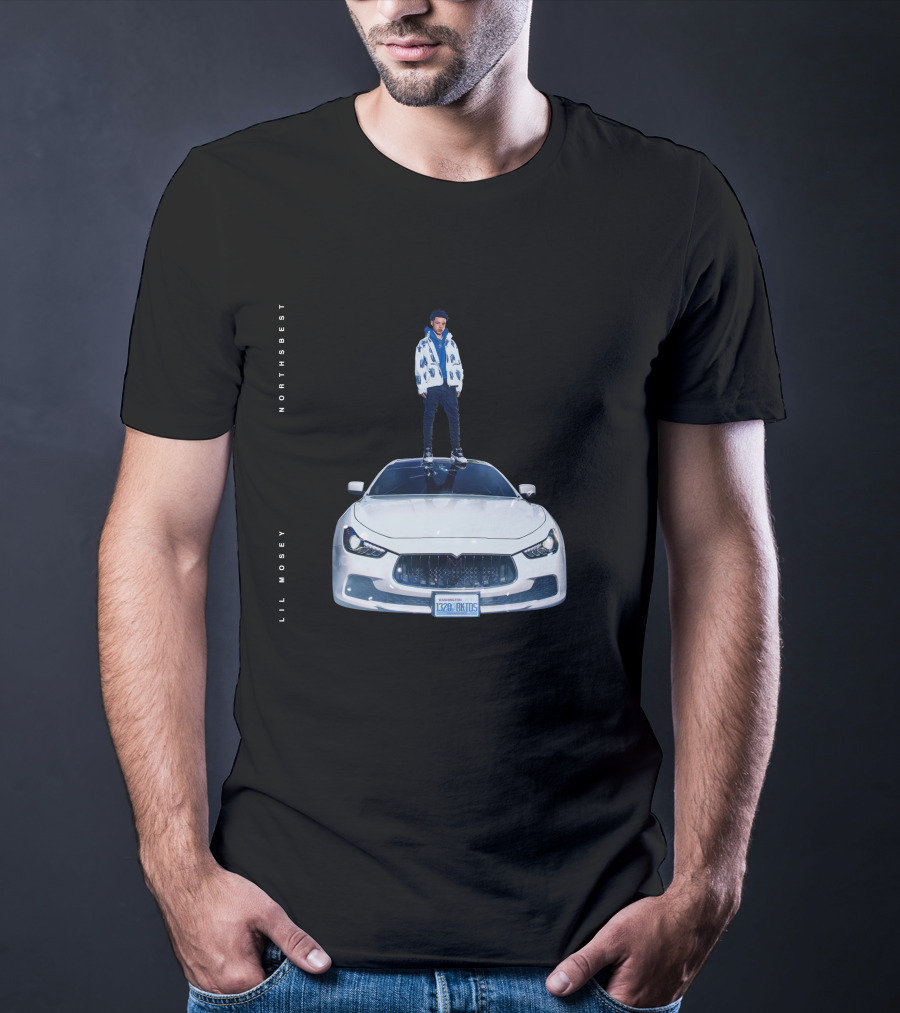 Lil Mosey Northsbest Adult Teen Mans Soft Cotton Leisure Music Summer Car T-Shirt