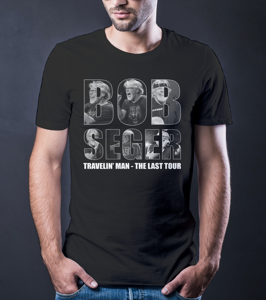Bob Seger Travelin' Man The Last Tour T-Shirt