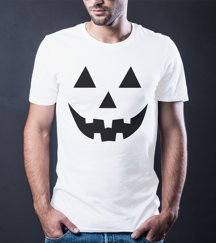 Jack O Lantern Face Pumpkin Halloween Scary Holiday T-Shirt