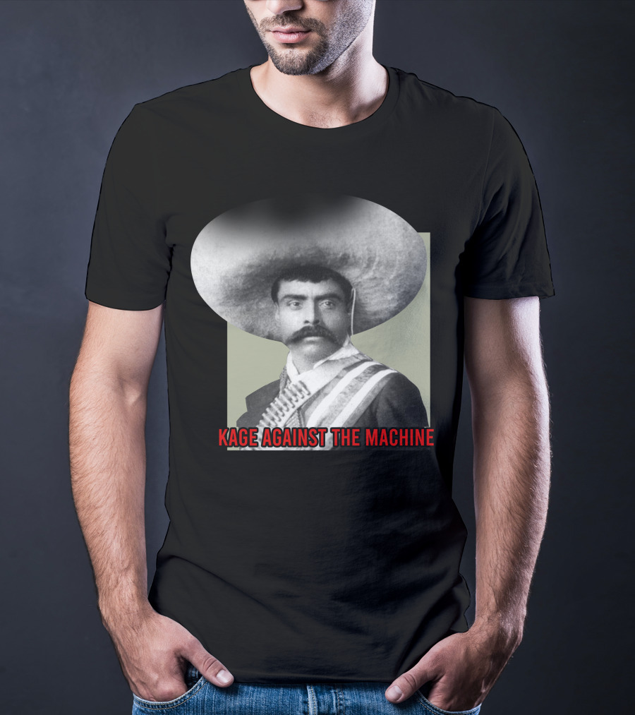 Kage Against The Machine Emiliano Zapata Giant Concert T-Shirt
