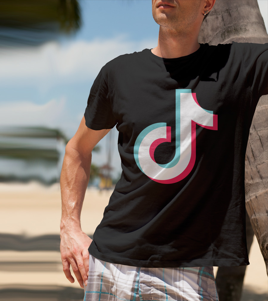 TikTok Music Note Artist T-Shirt