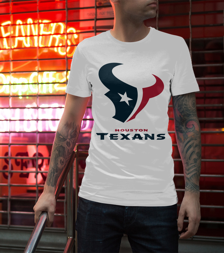 Houston Texans Team Logo For Football Fans T-Shirt