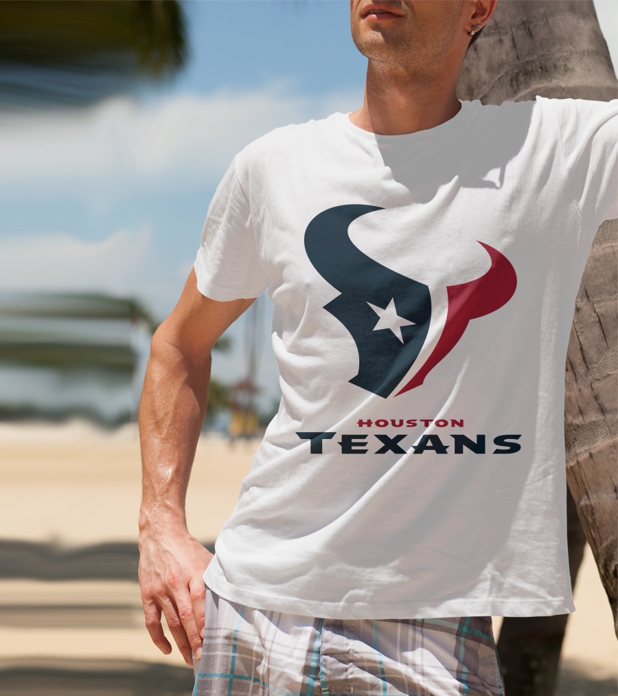 Houston Texans Team Logo For Football Fans T-Shirt