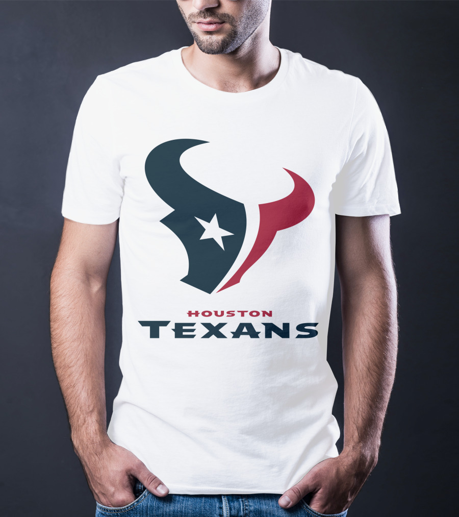 Houston Texans Team Logo For Football Fans T-Shirt
