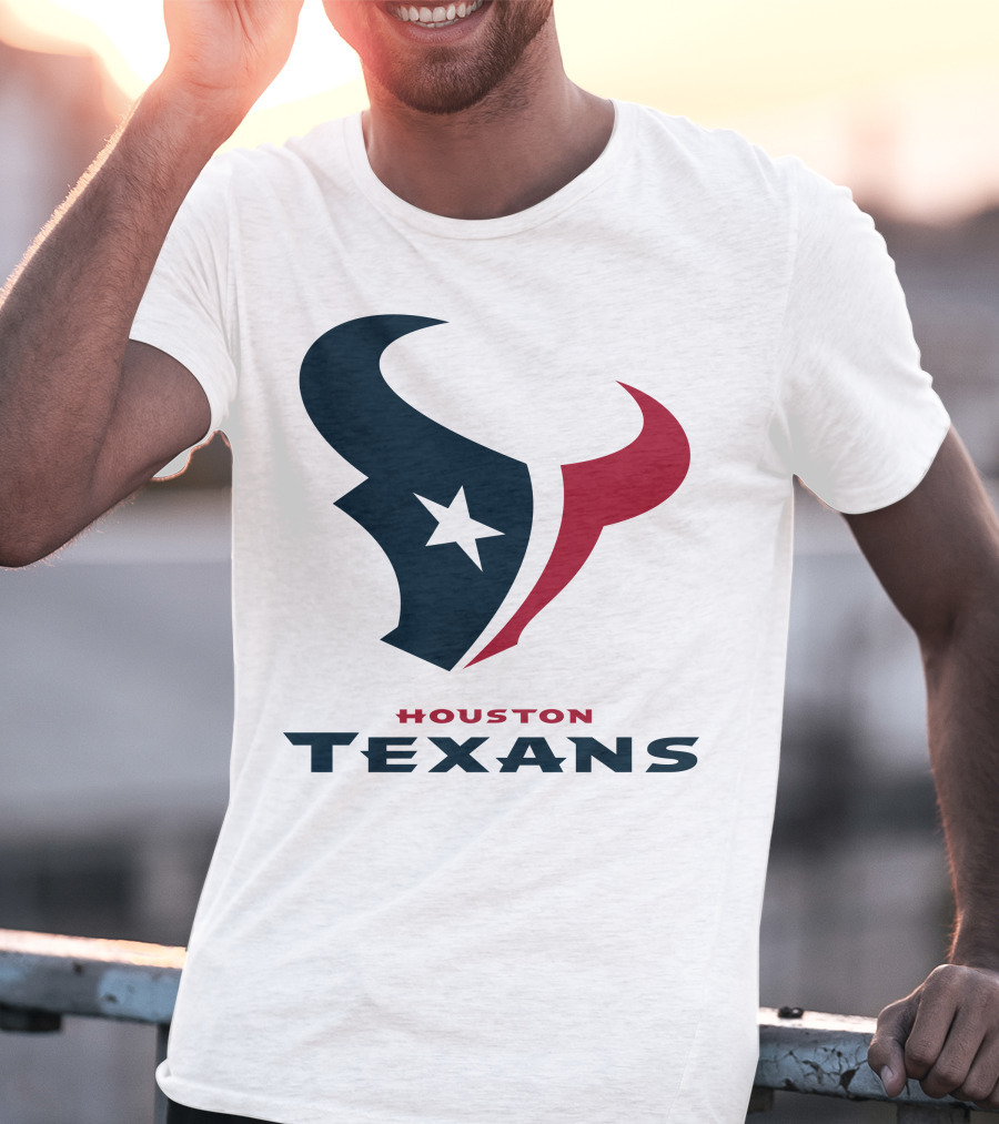 Houston Texans Team Logo For Football Fans T-Shirt