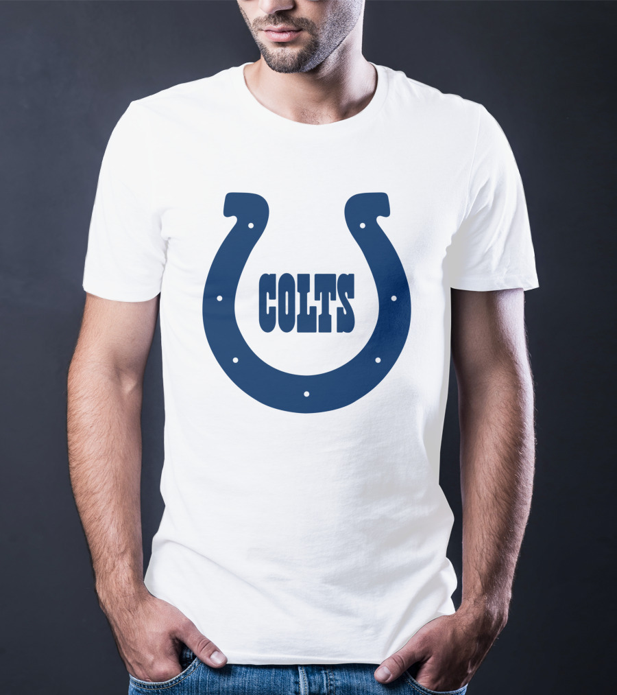 Indianapolis Colts Colts Horseshoe Logo Football Team T-Shirt