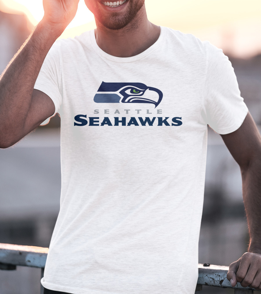 Seattle Seahawks Football Team Logo For Fans T-Shirt