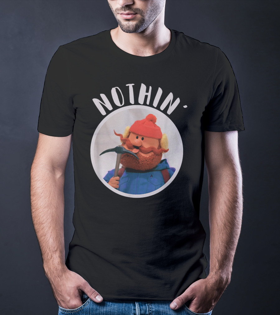 Christmas Special Nothin' Cornelius Of The Yukon Pickaxe Red Beanie T-Shirt
