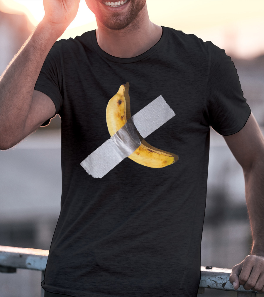 The Banana Duct Tape Crossover Joke T-Shirt