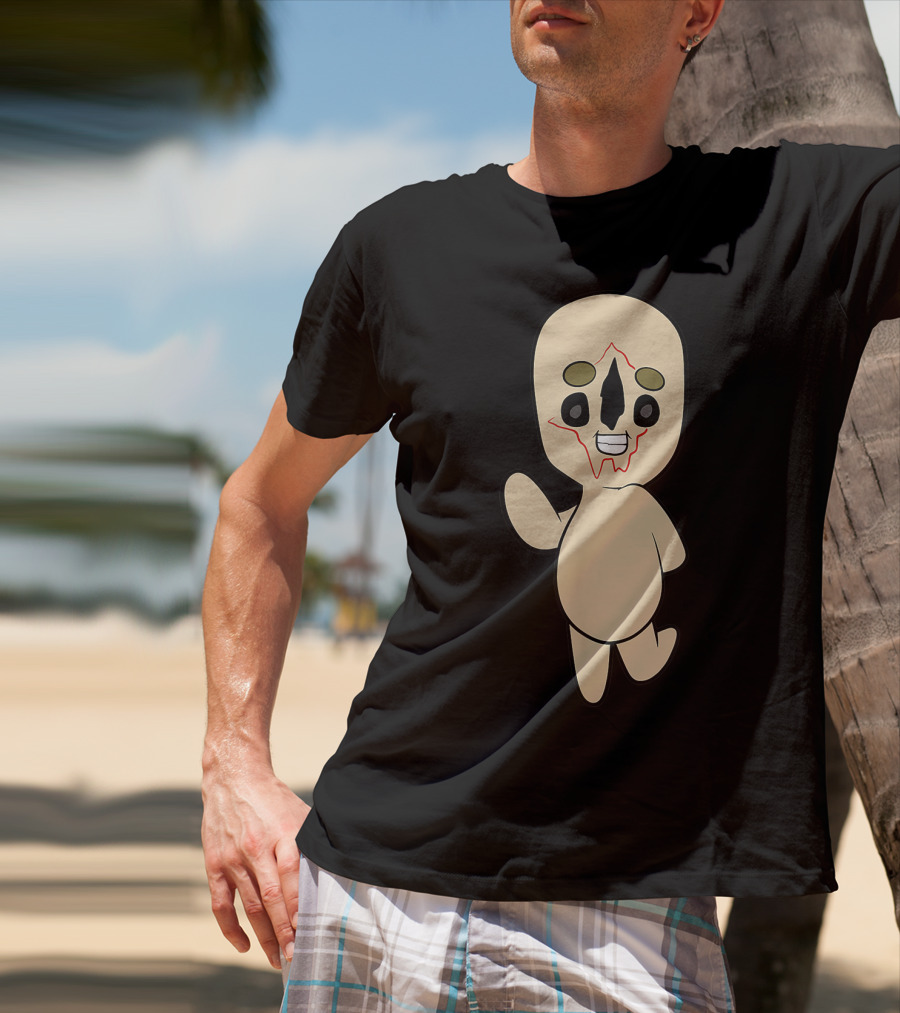 SCP 173 Secure Contain Protect Monster Peanut Cute Cartoon Character T-Shirt